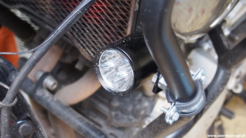 dodatkowe światła do motocykla