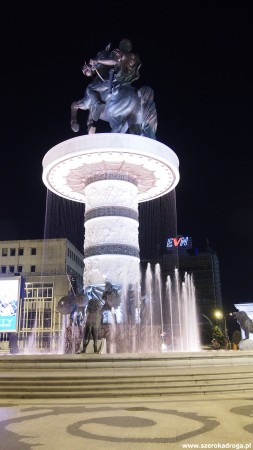Skopje, plac Macedonia