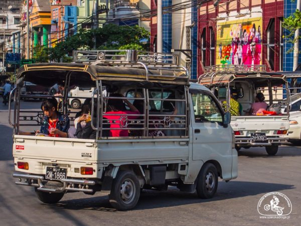 transport w Birmie
