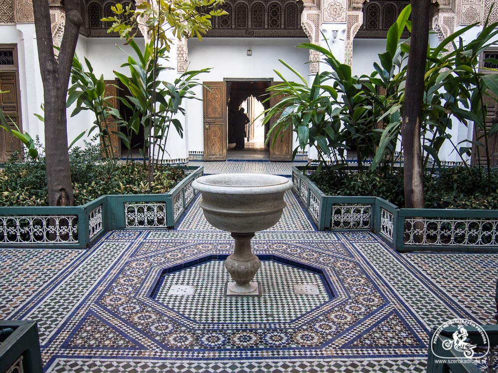 pałace w Marrakeszu